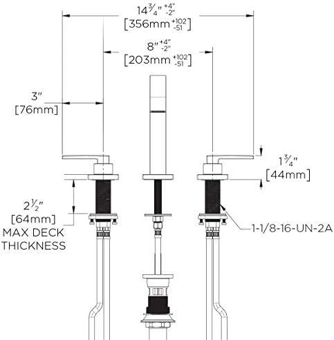 Lura Widespeed Bathroom Faucet with Drain Assembly