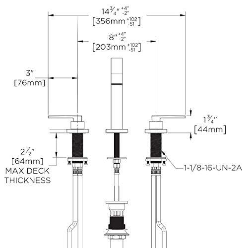 Lura Widespeed Bathroom Faucet with Drain Assembly