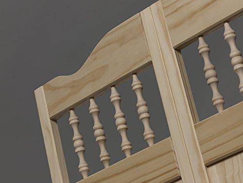 LTL Home Products 42'' Solid Wood Paneled Unfinished Café / Saloon Door