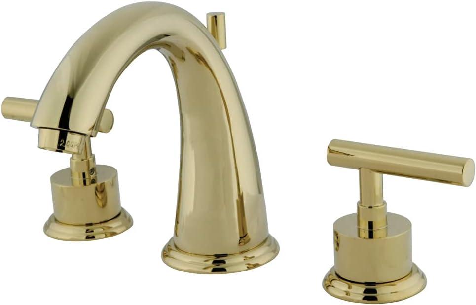 Manhattan Widespread Bathroom Faucet with Brass Pop-up