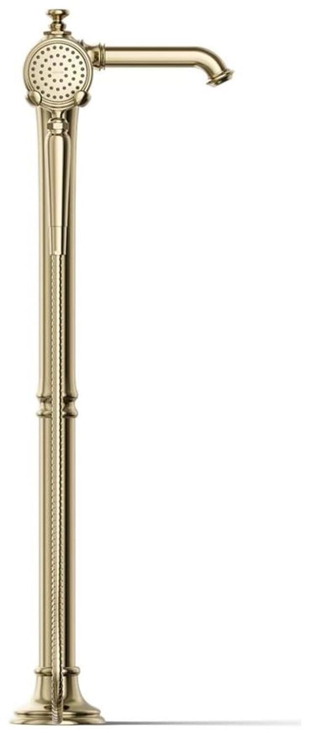 Kohler Artifacts® Single Handle Floor Mounted Clawfoot Tub Faucet K-T72790-9M-BV
