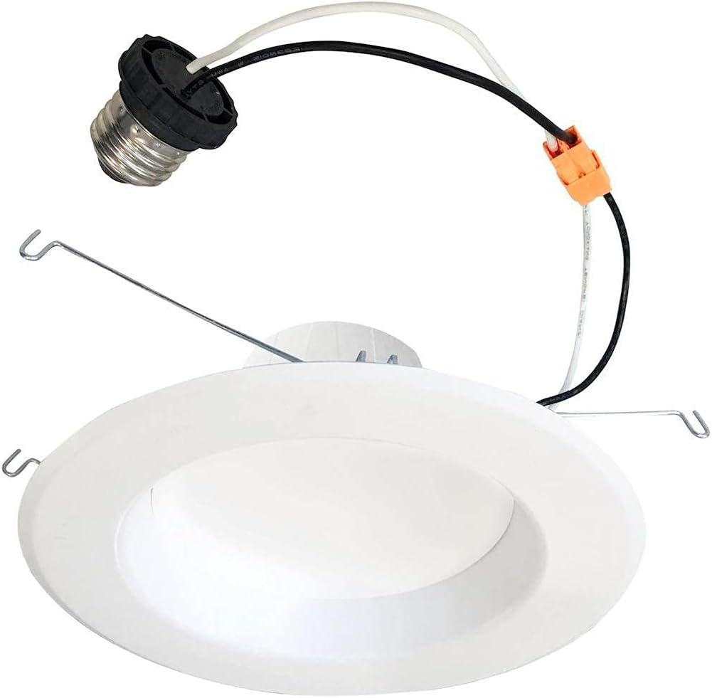 White 5/6 Inch LED Recessed Downlight Retrofit Kit