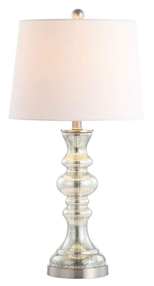 Jaiden Table Lamp - Silver/Ivory - Safavieh.