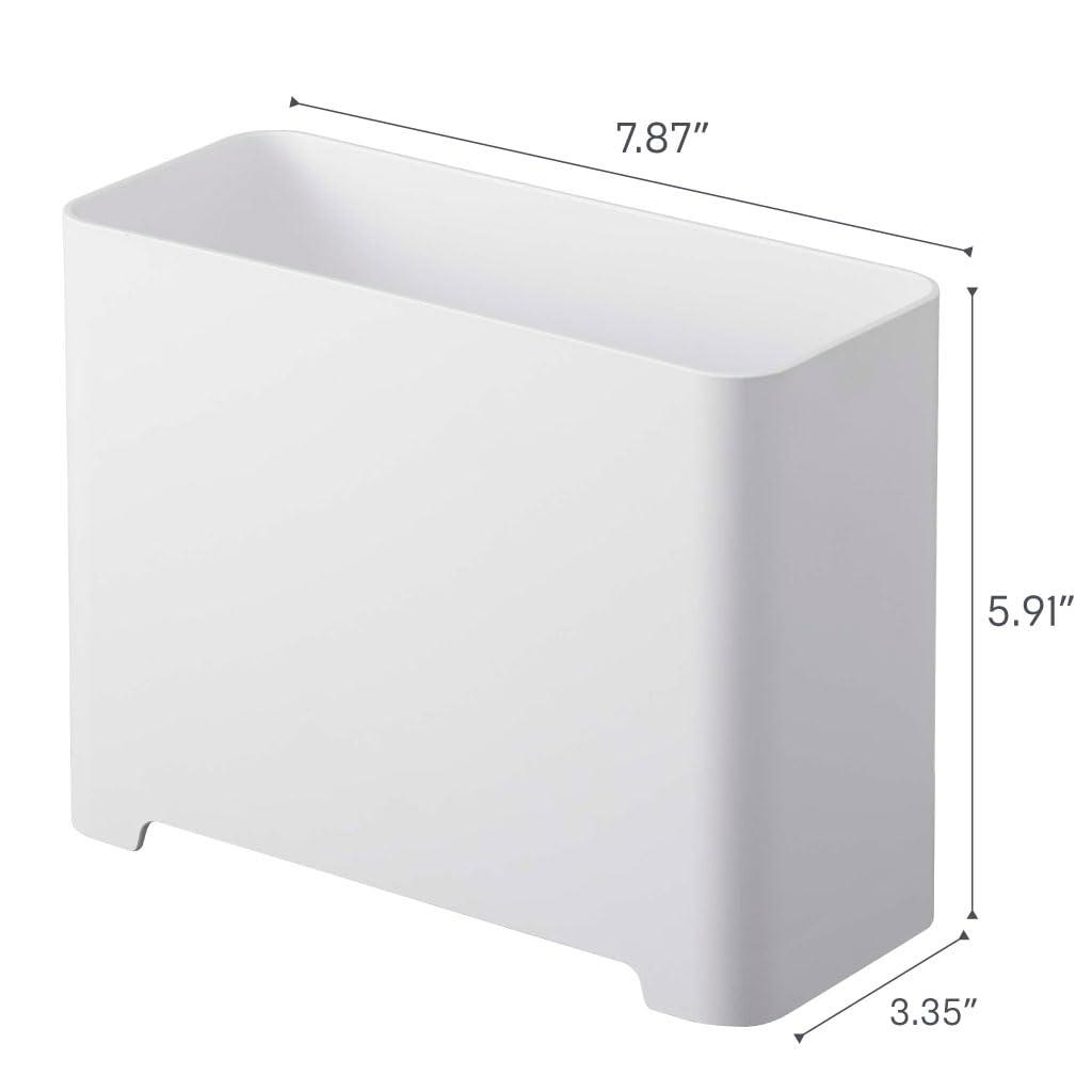 Yamazaki Home Self-Draining 0.55 Gallon Trash Can