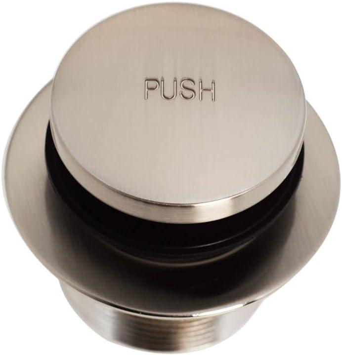 Westbrass 1-1/2" Coarse Thread Tip-Toe Bathtub Leg Drain with One-Hole Overflow D93-07