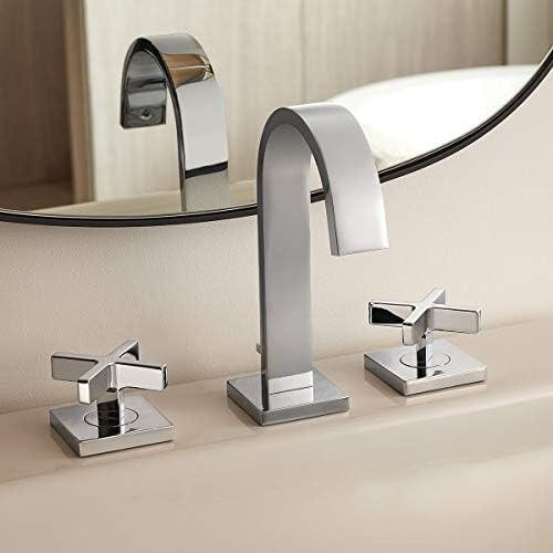 Lura Widespread Bathroom Faucet with Drain Assembly