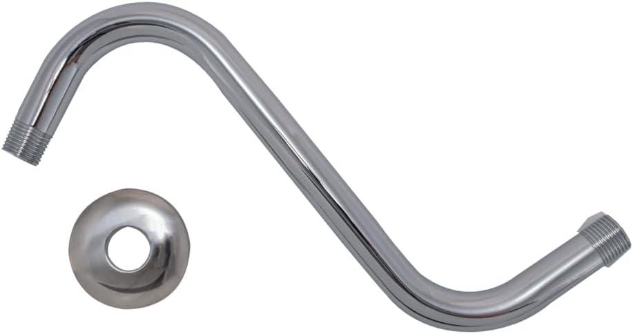 EZ-FLO 15054 Shower Arm, 8-Inches, Chrome