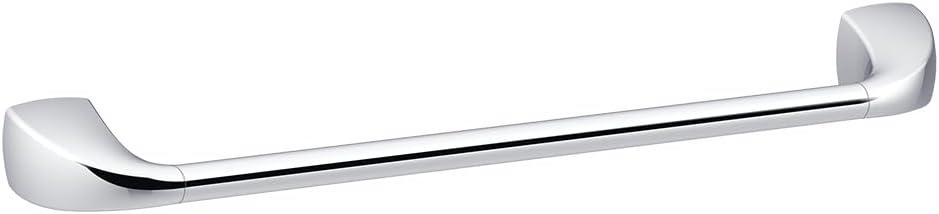 Gerber Gilde 18 in. Bathroom Towel Bar, Wall Mounted Metal Towel Holder, Includes Mounting Hardware and Template, Durable and Corrosion Resistant Finish, Modern Towel Rack Bath Accessory