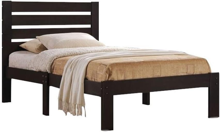 Acme Furniture Kenney Full Bed with Slatted Headboard in Espresso