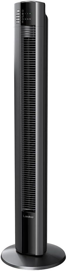 Open Box Lasko 48 Inch 3 Speed Oscillating Tower Fan w/ Nighttime Setting