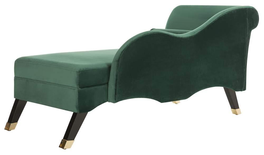 Willa Arlo™ Interiors Schumacher Velvet Chaise Lounge