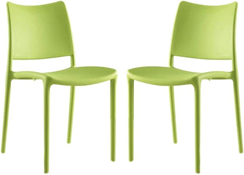 Modway Modway Hipster Plastic Dining Chair (Set of 2)