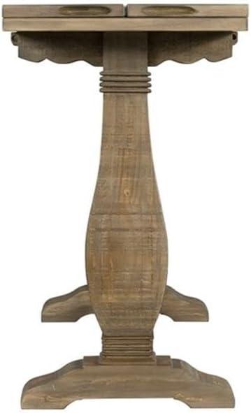 Martin Svensson Home Napa Solid Wood Flip Top Sofa Table Reclaimed Natural Brown