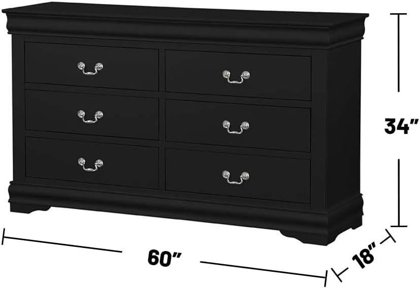 Louis Philippe III 6 - Drawer Dresser