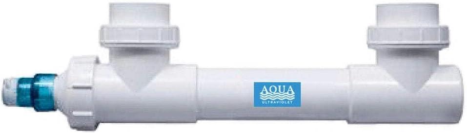 Aqua Ultraviolet A00057 57W Ultraviolet 2 in. Ports White with Unions