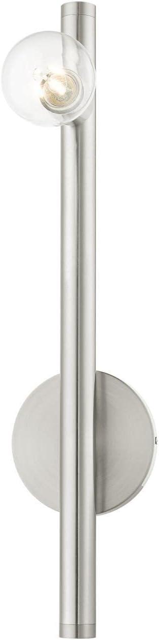 Livex Lighting Bannister 1 - Light Wall Light in  Brushed Nickel