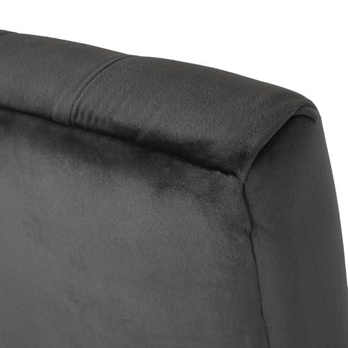 Set of 2 Saltillo New Velvet Dining Chair Charcoal - Christopher Knight Home: Upholstered, Button Tufted