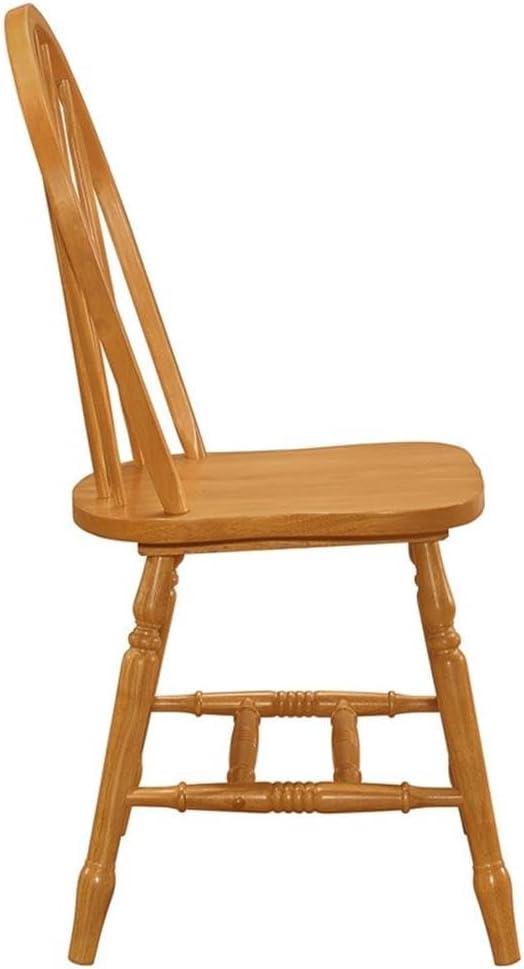 Solid Wood Windsor Back Side Chair