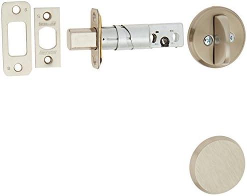 One-Sided Deadbolt Thumbturn with Exterior Plate