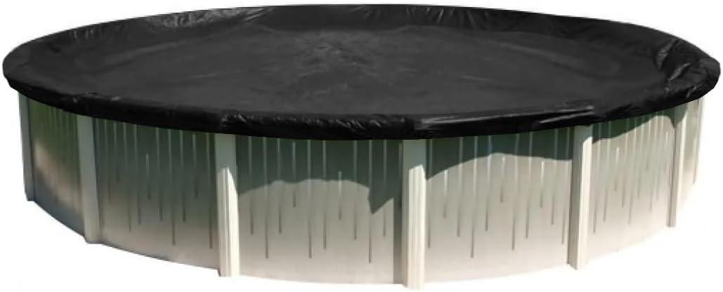 Buffalo Blizzard 24' Round Deluxe Blue/Black Winter Cover for Swimming Pool