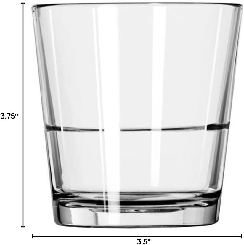 Libbey Restaurant Basics Libbey Stacking Double Old Fashioned Glasses (Set of 12)