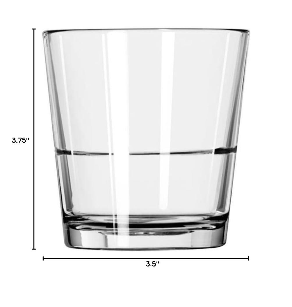 Libbey Restaurant Basics Libbey Stacking Double Old Fashioned Glasses (Set of 12)