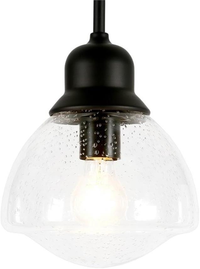 Katarina Single Light Glass Dimmable Pendant