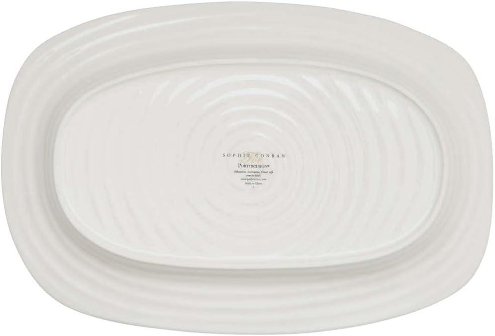 Sophie Conran Fresh White Fine Porcelain 14" Sandwich Tray