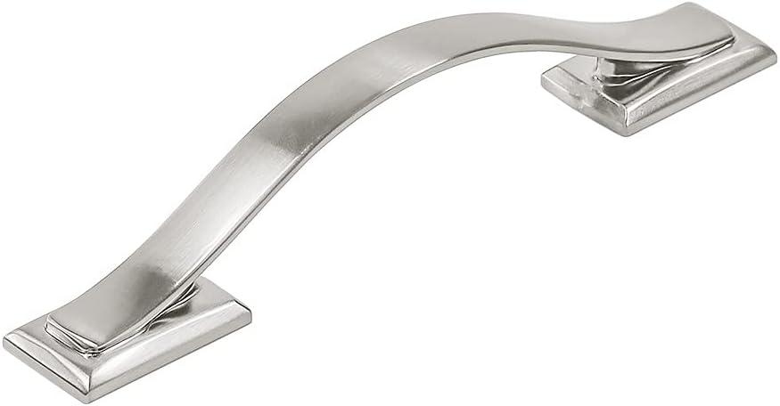 Satin Nickel Brushed Cabinet Pulls with Mounting Hardware, 10-Pack