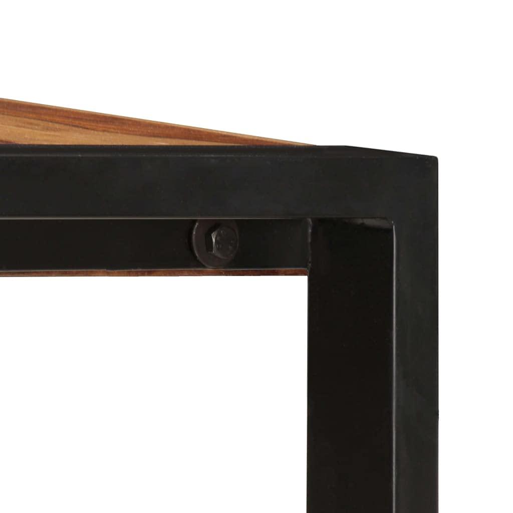 vidaXL Dining Table 63"x31.5"x29.5" Solid Sheesham Wood