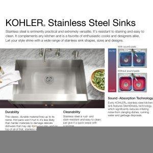 Vault™ 35.75" L x 24.3125" W Double Basins Farmhouse Kitchen Sink