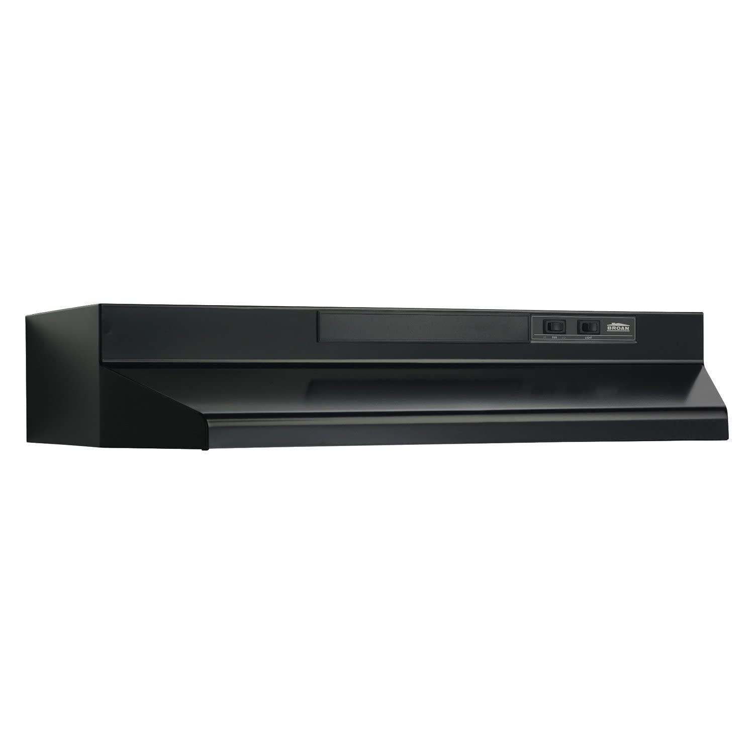 Broan NuTone Broan NuTone 30" Steel 160 CFM Convertible Under Cabinet Range Hood with Mesh Filter