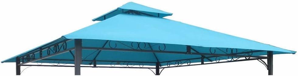 10 ft. Gazebo Canopy St. Kitts Replacement Top, Light Green