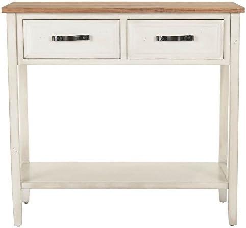 Carol Console Table - White Birch - Safavieh