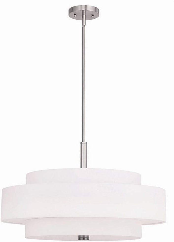 Livex Lighting Meridian 5 - Light Pendant in  Brushed Nickel