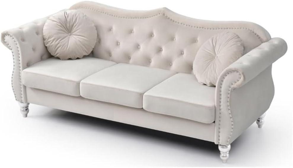 Glory Furniture 82'' Velvet Sofa