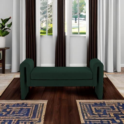 Wrought Studio™ Hiroyasu Upholstered Boucle Bench