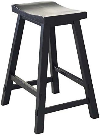 Liberty Furniture Creations 30 Inch Sawhorse Barstool - Black