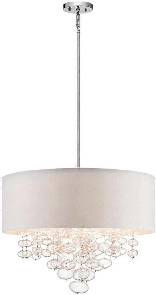 Seaforth 5 - Light Dimmable Drum Chandelier