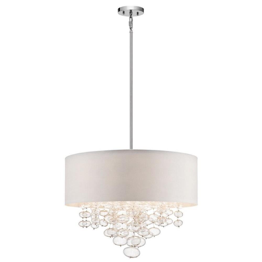 Seaforth 5 - Light Dimmable Drum Chandelier
