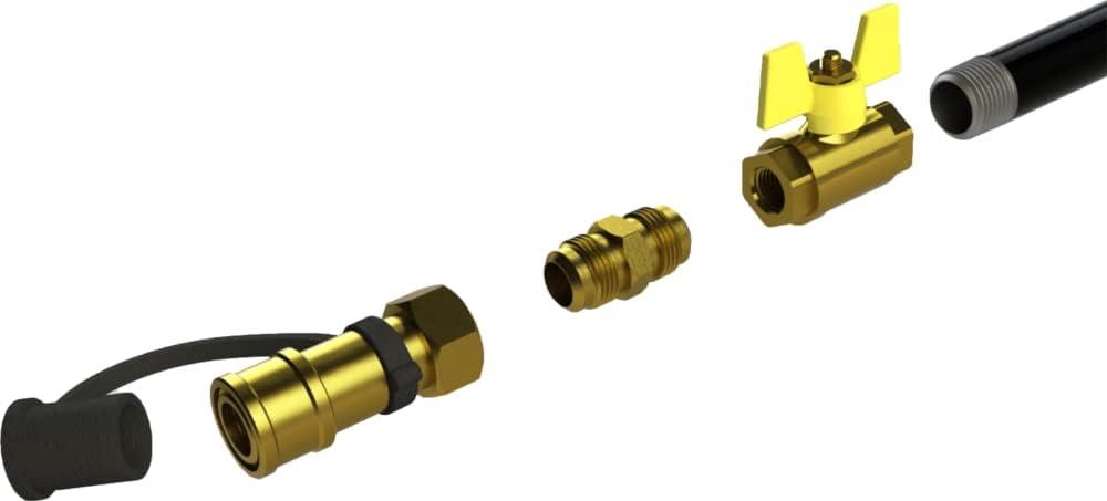 Charbroil Rubber Natural gas conversion kit
