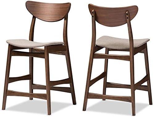 Latina Upholstered 17.55'' Counter Stool