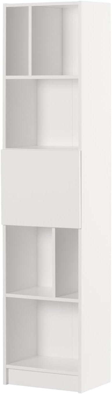 Liora Narrow 5-Shelf Narrow Bookcase