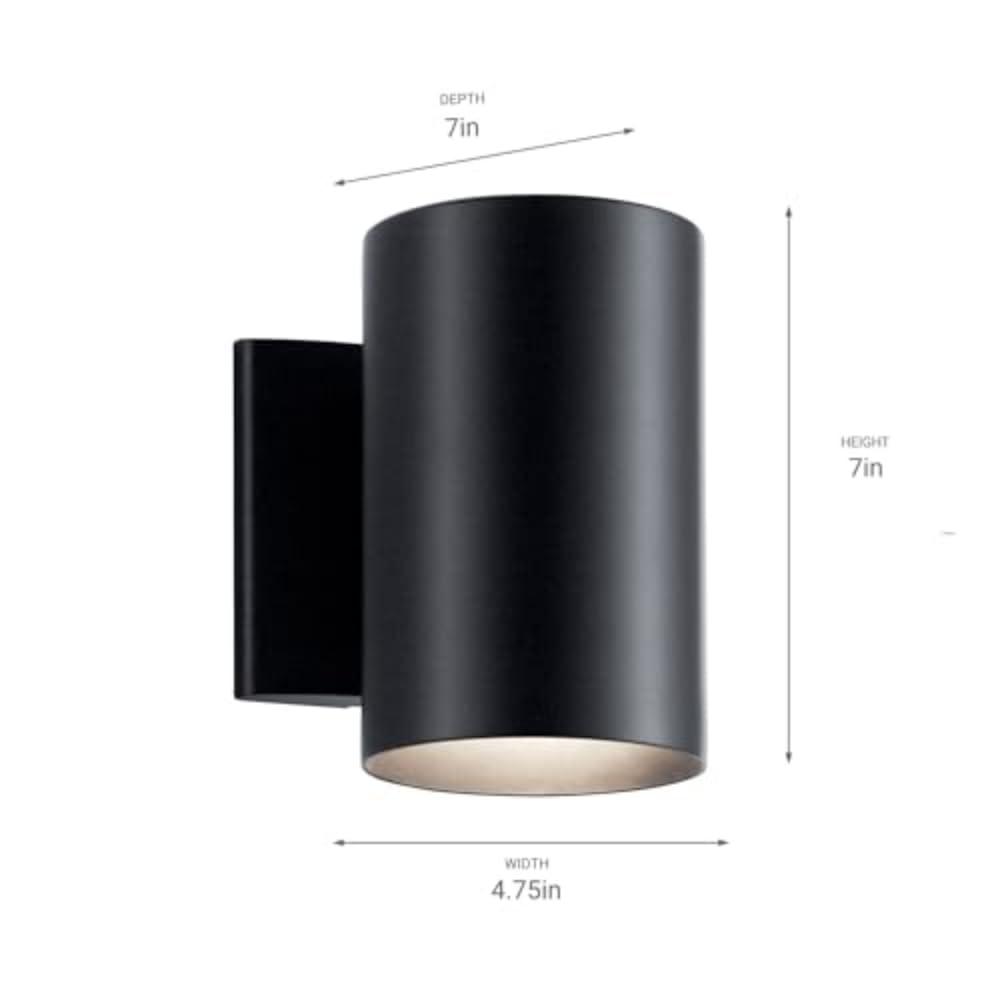 Kichler Lighting 1 - Light Wall Light in  Black