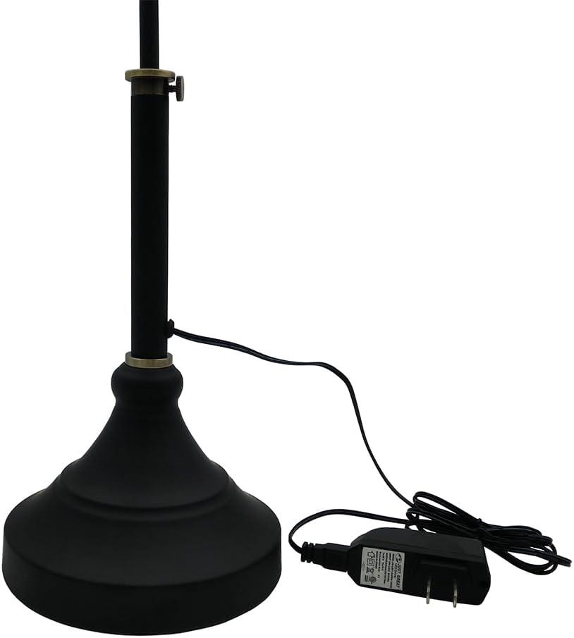 Adjustable Black and Gold LED Piano Desk Lamp