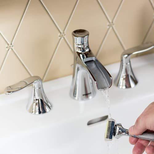 Speakman SB-1221-E-BN Caspian Widespread Bathroom Faucet with  Drain Assembly