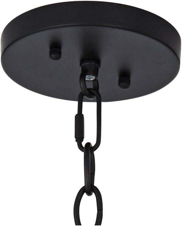 John Timberland Modern Outdoor Hanging Light Fixture Mystic Black 27 1/4" Clear Glass Panel for Exterior Barn Deck House Porch Patio Outside Garage