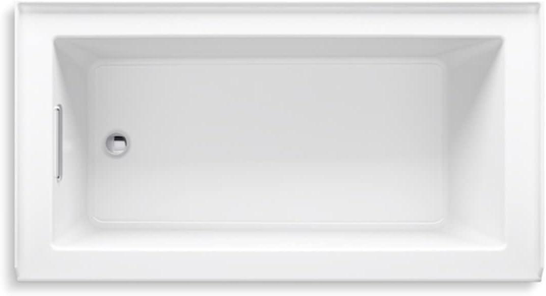 Underscore 60" x 32" Alcove Soaking Bathtub