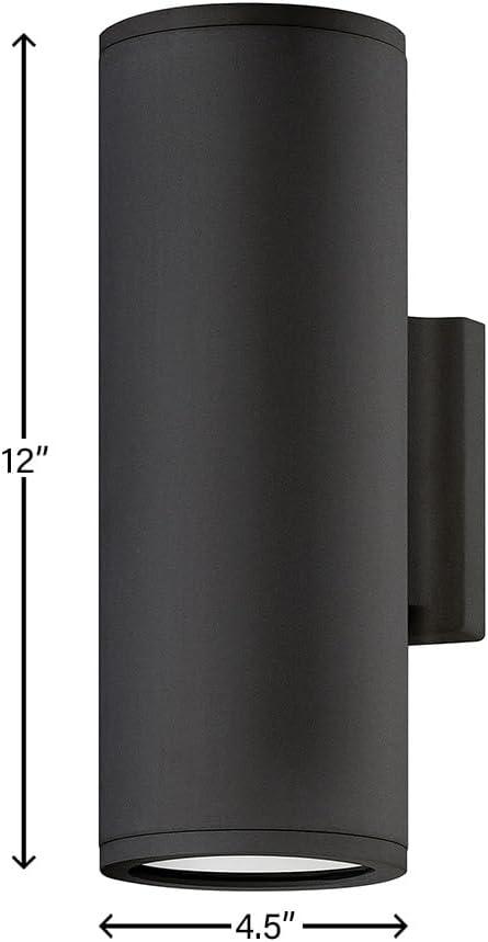 Silo 2 - Bulb 12" H Outdoor Armed Sconce