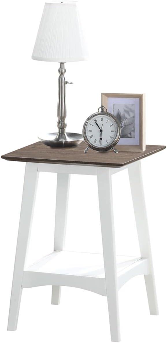 Convenience Concepts Alpine Coffee Table with Shelf, Black